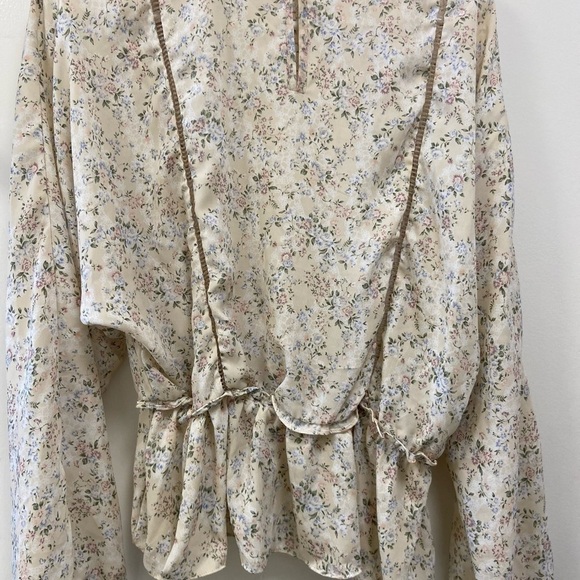 Sienna Sky Womens peasant boho blouse size xl - Picture 5 of 5